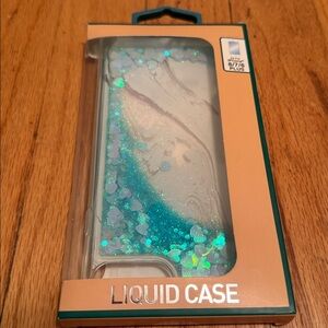 Glitter Liquid Phone Case for iPhone 8/7/6 Plus NEW IN BOX